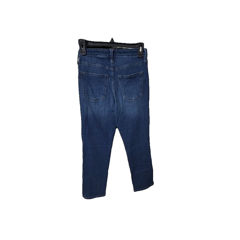 Womens Universal Thread High Rise Cropped Straight Jeans Sz 2 - Picture 3 of 3